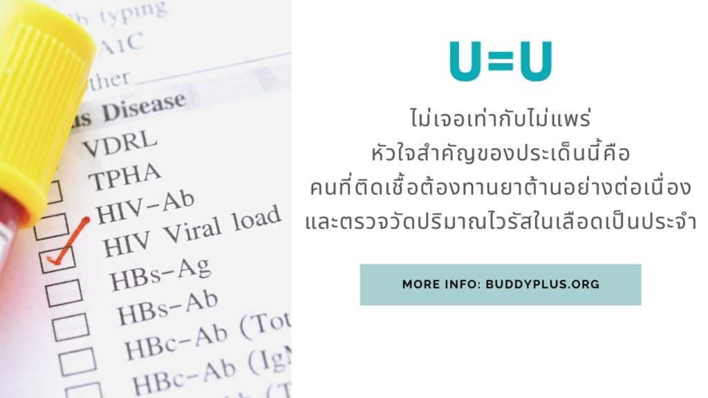 ทำความเข้าใจเพิ่มเติมเกี่ยวกับ U=U