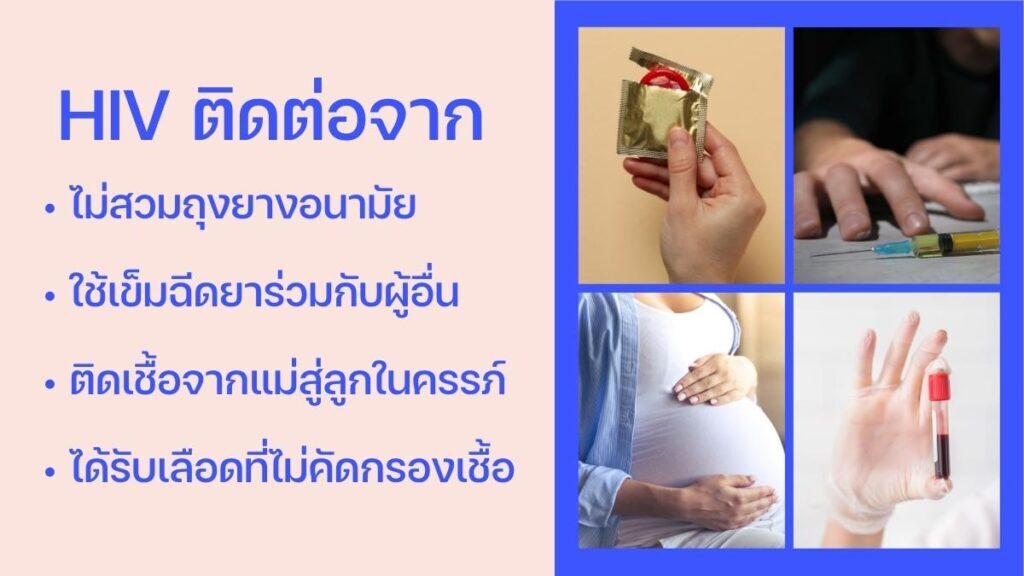 ติด HIV ได้ทางไหนบ้าง