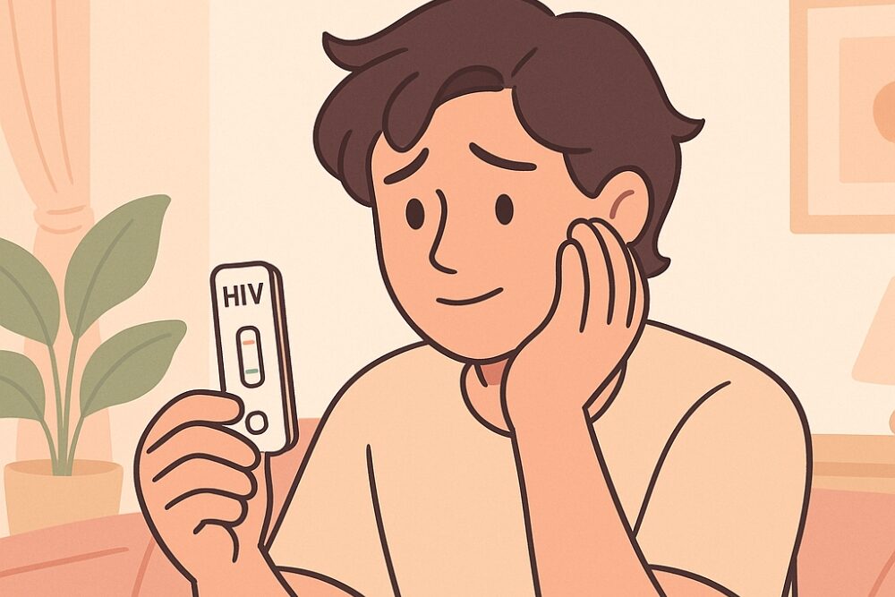 สิ่งที่ควรทำเมื่อใช้ ชุดตรวจ HIV