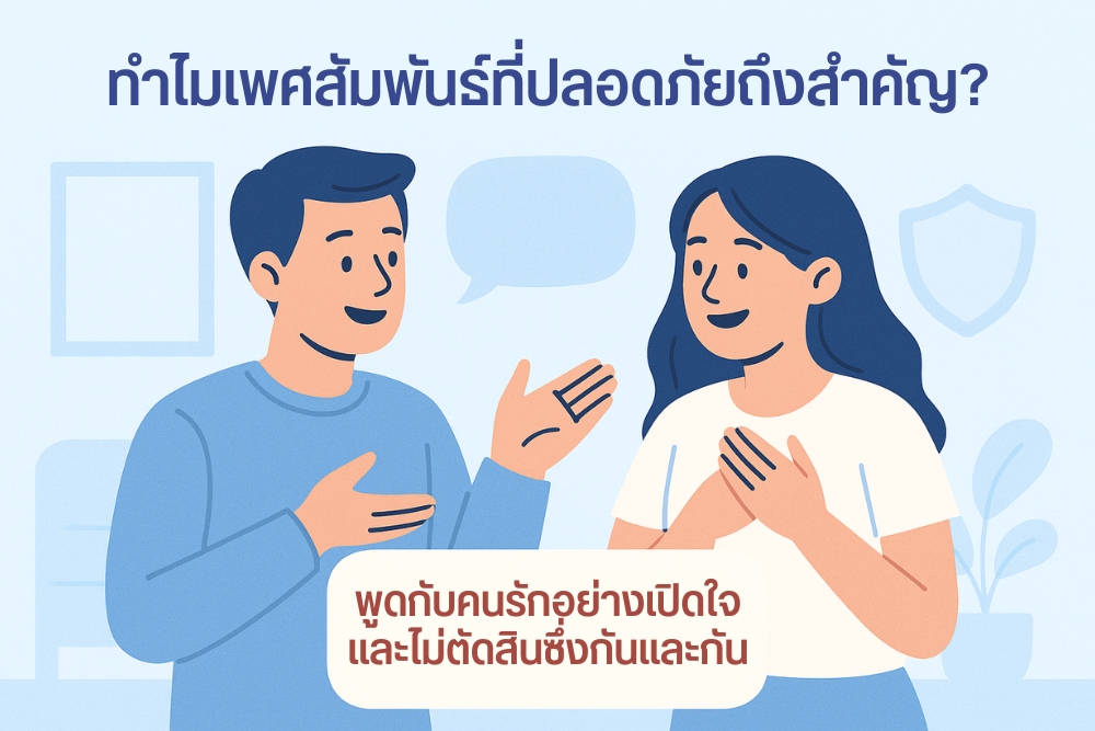 ทำไม เพศสัมพันธ์ที่ปลอดภัย ถึงสำคัญ